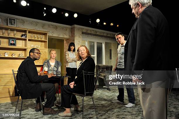 Christian Dixon as Rev David Williams, Ruth Sheen as Maureen, Jade Williams as Shelley, Linda Bassett as Doreen, Lee Ross as Barry and Peter Wight as...