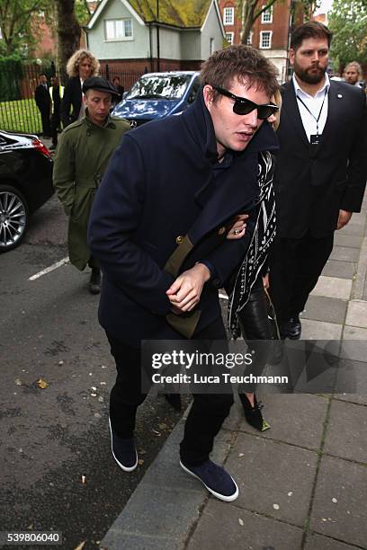 Nikolai von Bismarck attends the Coach show during The London Collections Men SS17 at on June 13, 2016 in London, England.