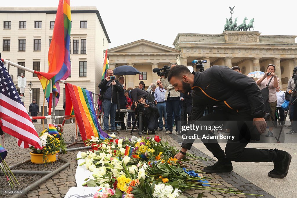 Berlin Commemorates Orlando Terror Victims