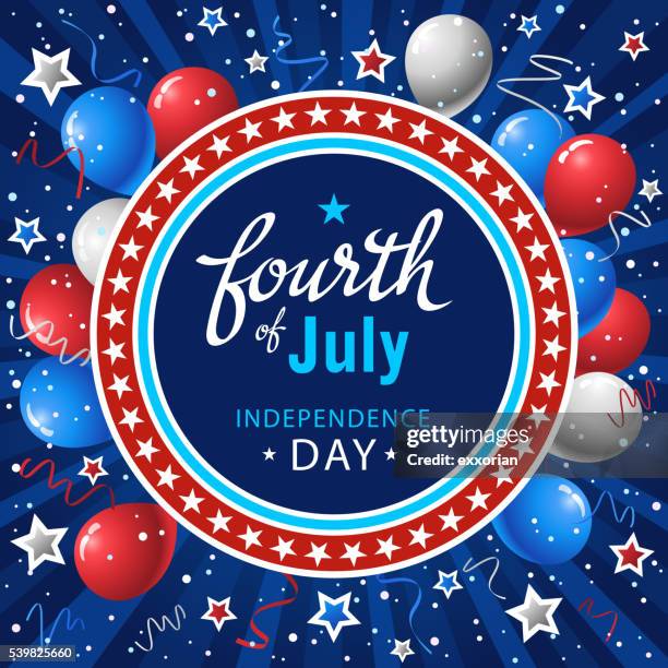 happy 4. juli - republican party stock-grafiken, -clipart, -cartoons und -symbole