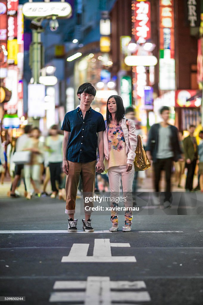 Young Japanese people in Shibuya