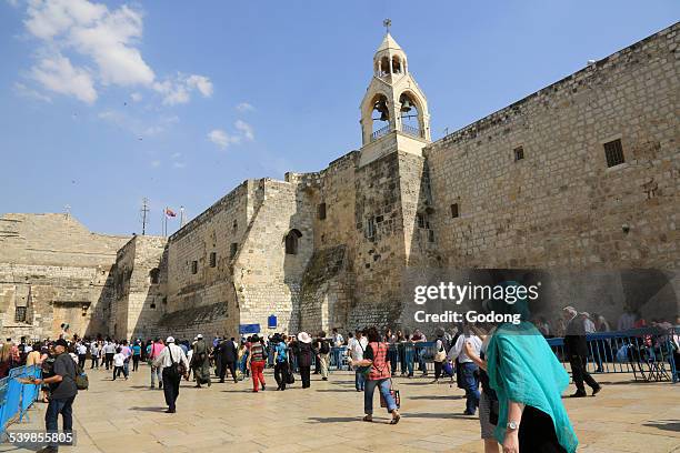 basilica of the nativity - historical palestine 個照片及圖片檔