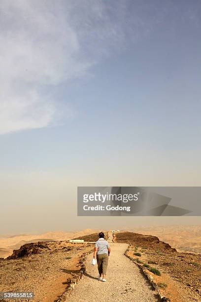 christian pilgrimage - negev stock pictures, royalty-free photos & images