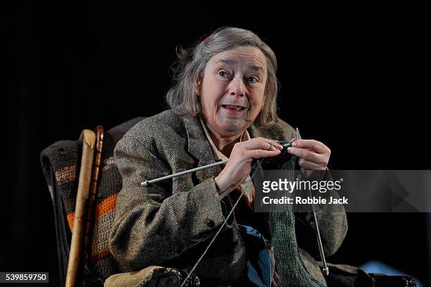 Linda Bassett as Iris in Alan Bennett's People directed by Nicholas Hytner at the National Theatre in London.