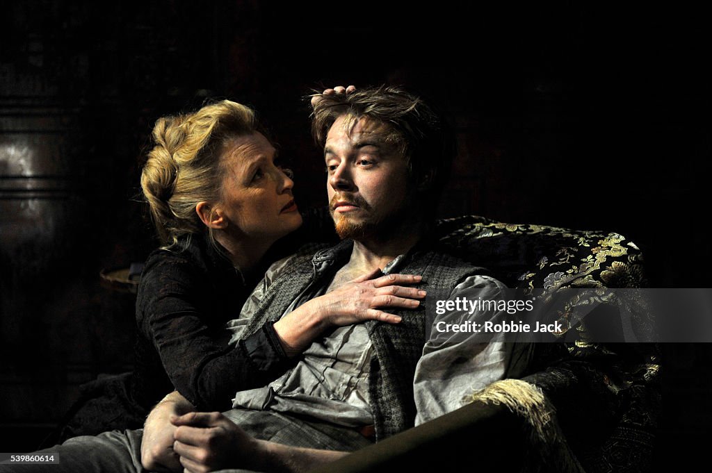 UK -Henrik Ibsen's Ghosts adapted and directed by Richard Eyre at the Almeida Theatre in London.