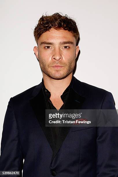 Ed Westwick attends the Katie Eary show during The London Collections Men SS17 at BFC Show Space on June 13, 2016 in London, England.
