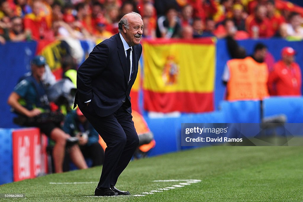 Spain v Czech Republic - Group D: UEFA Euro 2016