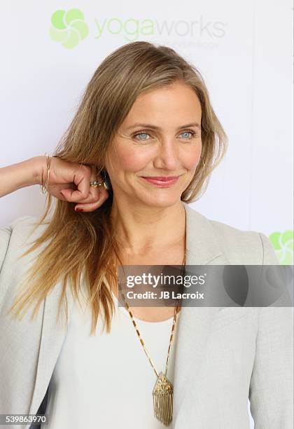 Cameron Diaz joins MPTF to celebrate Health and Fitness at The Wasserman Campus on June 10, 2016 in Woodland Hills, California.