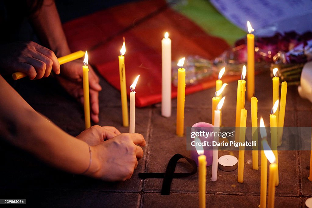 Vigils In Bangkok After The Orlando Shooting