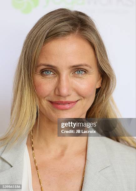 Cameron Diaz joins MPTF to celebrate Health and Fitness at The Wasserman Campus on June 10, 2016 in Woodland Hills, California.