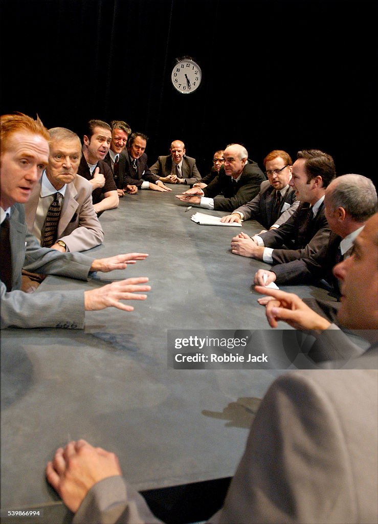 "12 Angry Men" On stage in Edinburgh