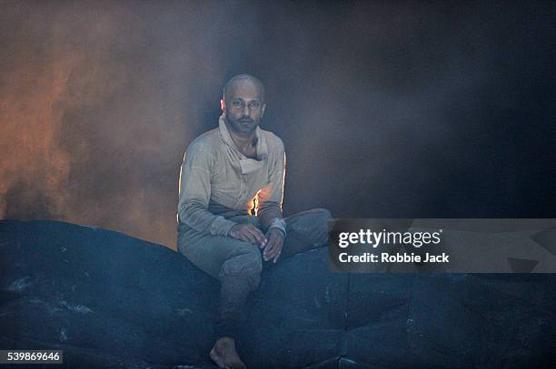 Akram Khan in English National Ballet's production of Akram Khan's Dust at the Barbican in London.