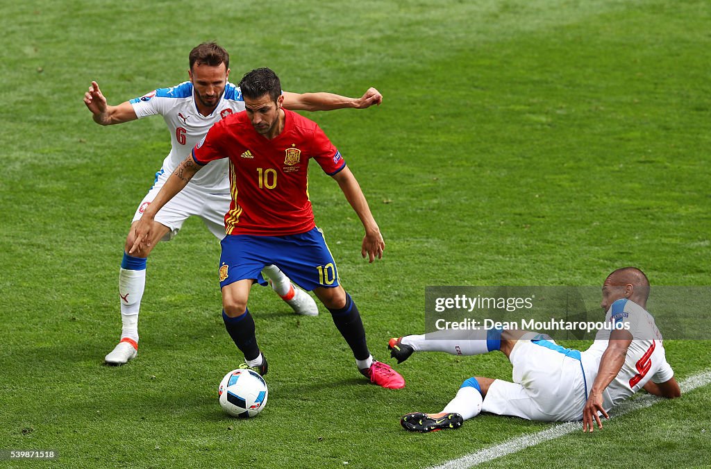 Spain v Czech Republic - Group D: UEFA Euro 2016