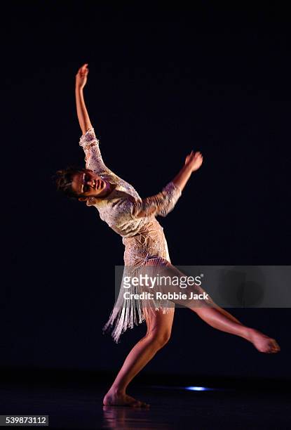 Francesca Romo and Luke Baio in the Richard Alston Dance Company production "Shimmer" at Sadlers Wells Theatre London. Robbie Jack/Corbis
