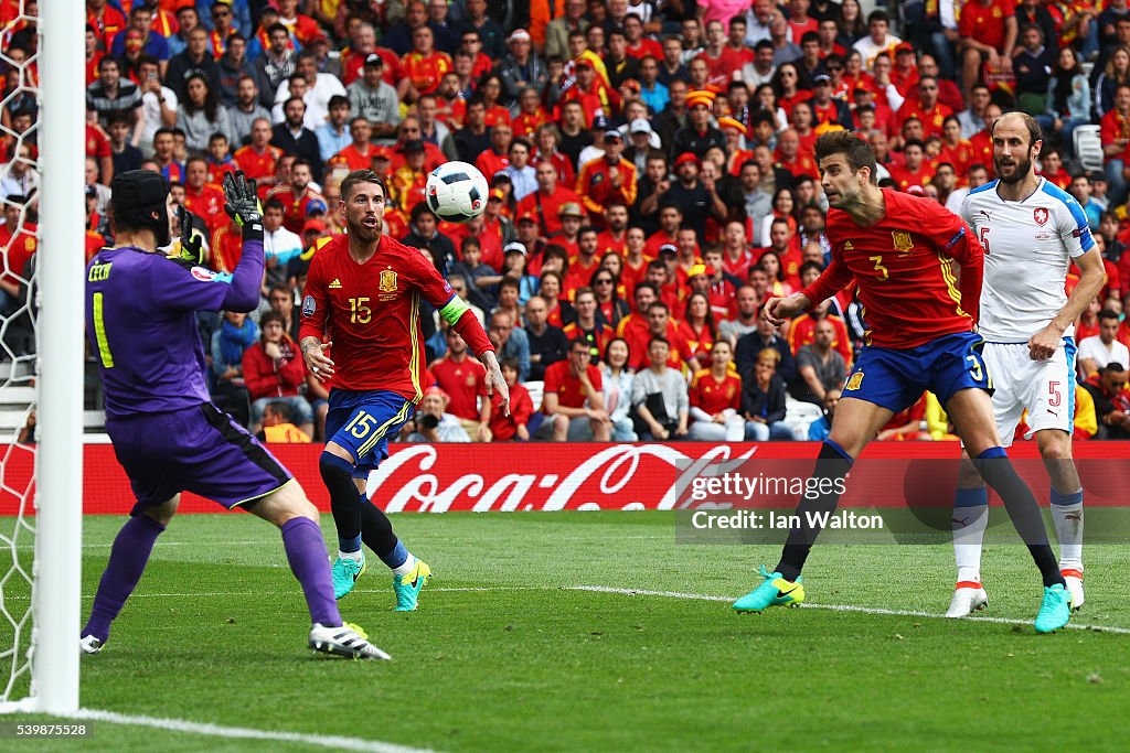 Spain v Czech Republic - Group D: UEFA Euro 2016