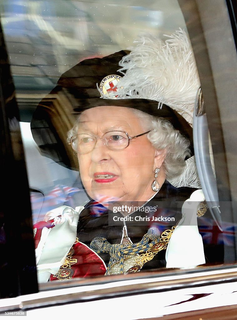 Order Of The Garter Service