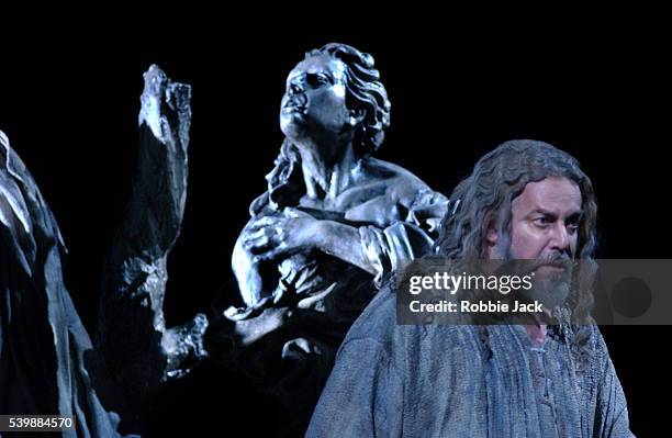 royal opera production of faust in london - royal opera house london stock pictures, royalty-free photos & images