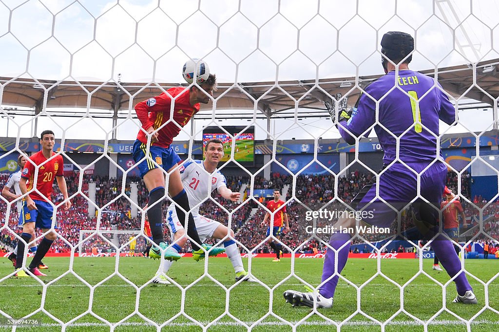 Spain v Czech Republic - Group D: UEFA Euro 2016