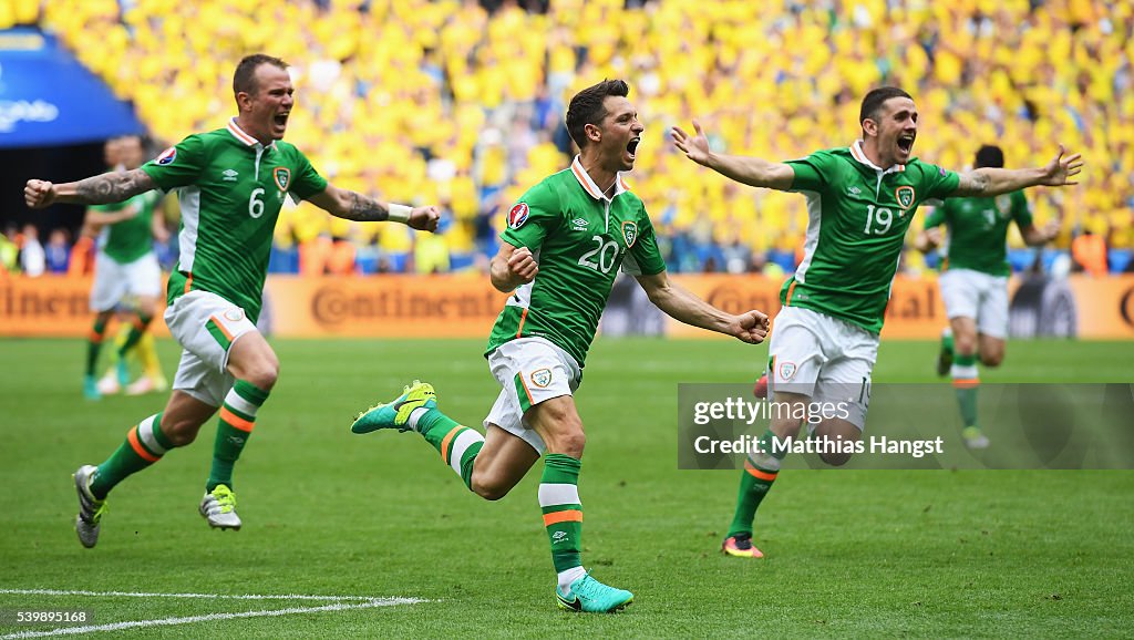 Republic of Ireland v Sweden - Group E: UEFA Euro 2016