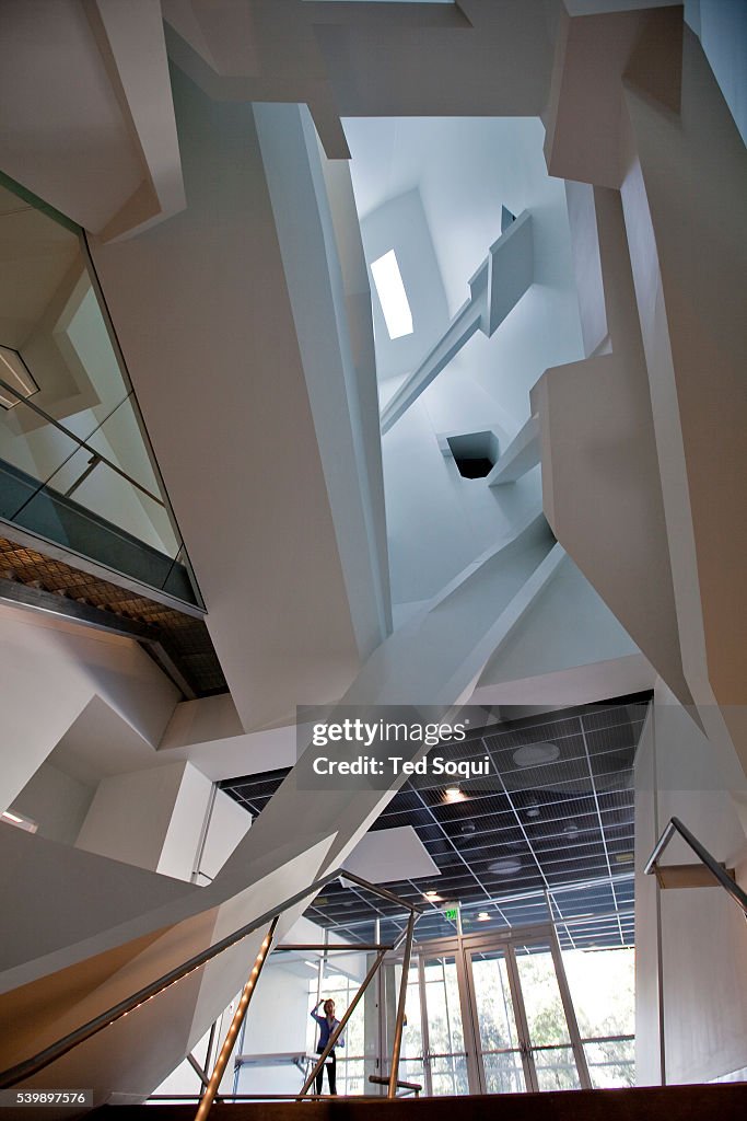 Interior view of the Cahill Center for Astronomy and Astrophysics at ...