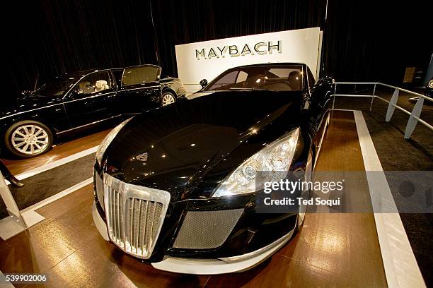 Maybach Exelero Vision. This is a one of a kind two-seater car that features a V12 bi-turbo engine that produces 700 horse power. This car was built...