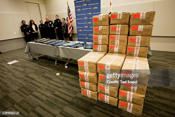 And ICE officials seized 1,1730 boxes of counterfeit True Religion jeans. The retail value would be valued at $6.2 million US dollars, with a...