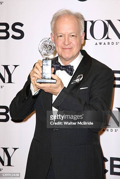 Reed Birney in the press room for the 70th Annual Tony Awards at the Beacon Theater on June 12, 2016 in New York City.