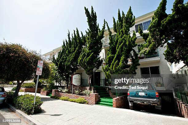 Whitey Bulger's apartment building in Santa Monica. Whitey Bulger and his girlfriend Catherine Grieg have been living in the Princess Euginia...