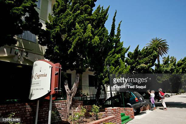 Whitey Bulger's apartment building in Santa Monica. Whitey Bulger and his girlfriend Catherine Grieg have been living in the Princess Euginia...