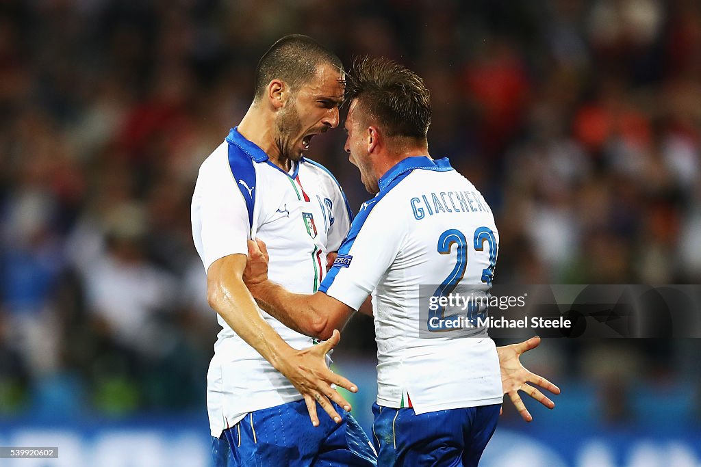 Belgium v Italy - Group E: UEFA Euro 2016