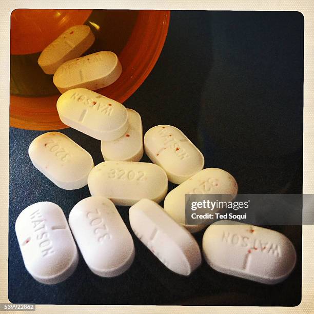 Vicodin, Hydrocodone/Acetaminophen, tablets. They are used to control and relieve pain and are only available by prescription. They are often abused...