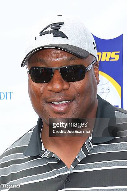 Bo Jackson arrives at Eric Dickerson's 3rd Annual Hall Of Fame Golf Invitational at Pelican Hill Golf Club on June 13, 2016 in Newport Beach,...