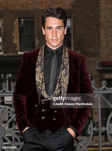 Josh 'JP" Patterson attends the Joshua Kane x LAB SERIES show during The London Collections Men SS17 at on June 13, 2016 in London, England.