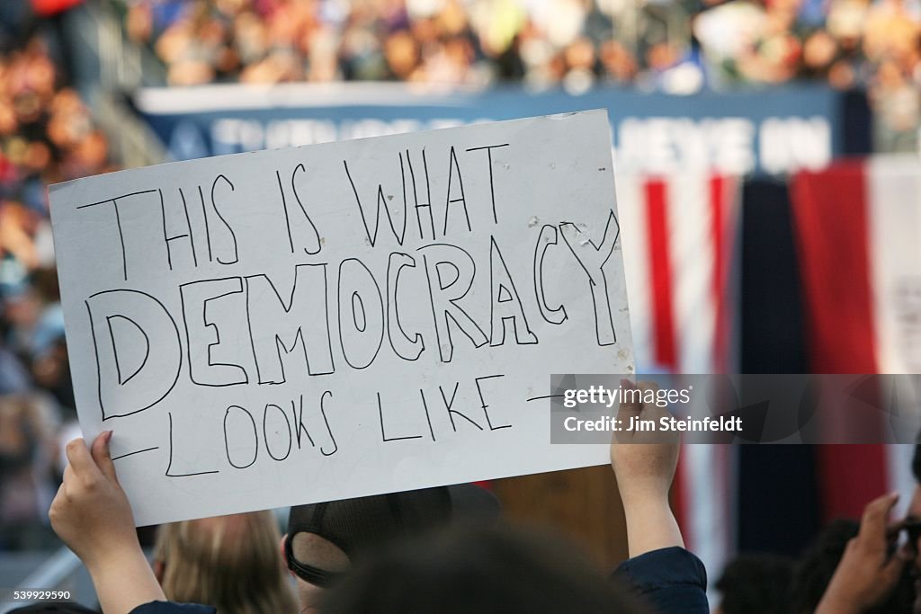 Bernie Sanders Rally In Carson California