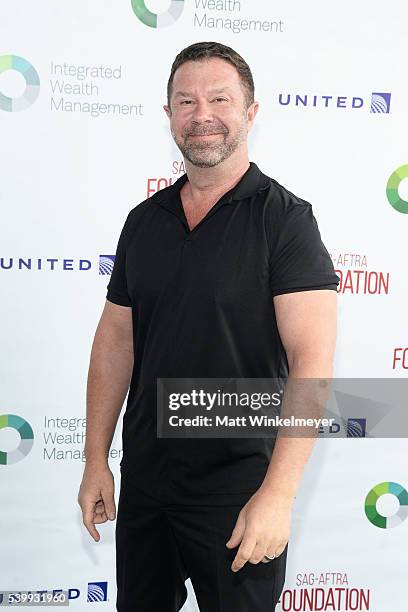 President/CEO of Integrated Wealth Management James Casey arrives at SAG-AFTRA Foundation 7th annual L.A. Golf Classic Fundraiser on June 13, 2016 in...