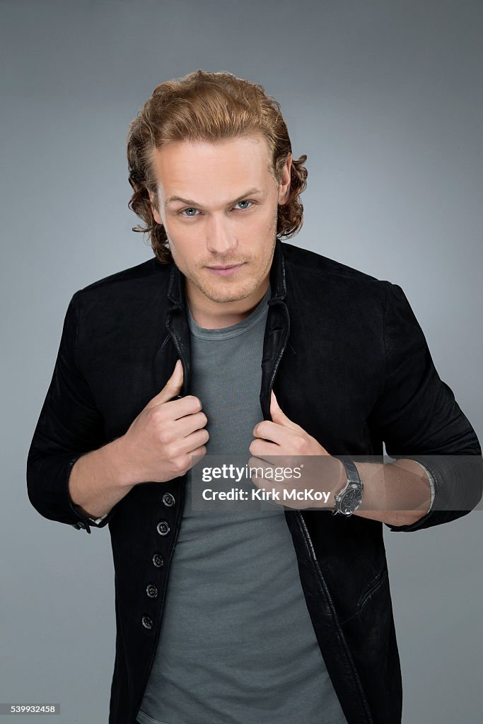 Actor Sam Heughan is photographed for Los Angeles Times on June 6 Actor Sam Heughan is photographed for Los Angeles Times on June 6