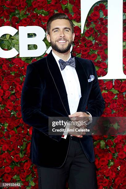 Josh Segarra attends the 2016 Tony Awards - Red Carpet at The Beacon Theatre on June 12, 2016 in New York City.