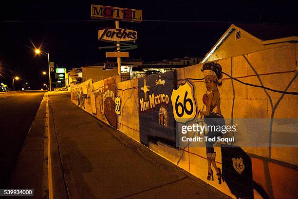 Route 66, also known as the Mother Road, in the Mojave desert of California. The two major connector cites in the Mojave desert are Barstow and...