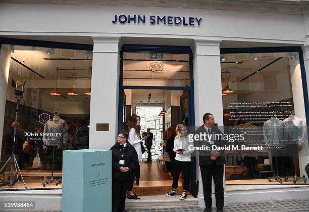 John Smedley Store Launch Photos and Premium High Res Pictures - Getty ...