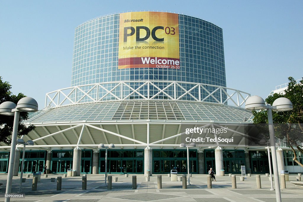 Microsoft Professional Developers Conference 2003