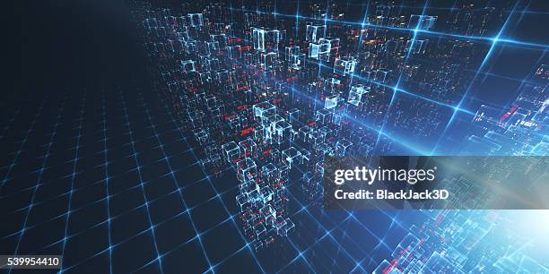 virtual centro de datos - compartimiento para almacenamiento fotografías e imágenes de stock