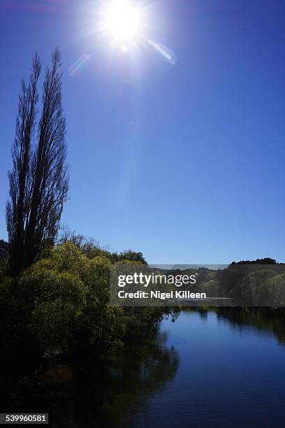 motueka river - motueka stock pictures, royalty-free photos & images