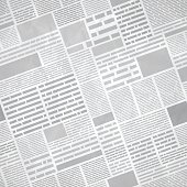 Seamless Newspaper Background