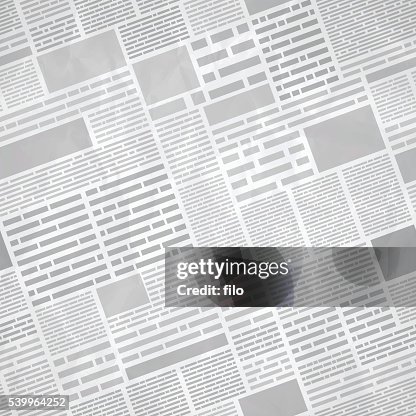 Seamless Newspaper Background Seamless Newspaper Background