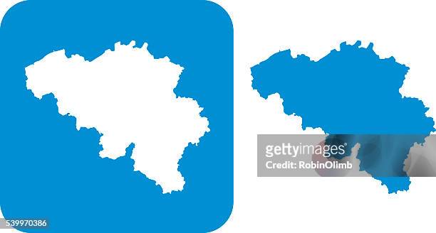 belgien symbol blau - belgium stock-grafiken, -clipart, -cartoons und -symbole