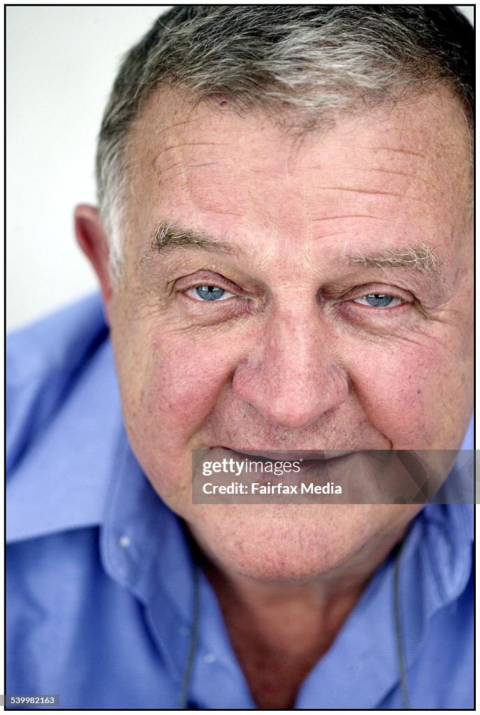 Bruce Mathieson from BMG in his South Yarra office, 27 June 2005. AFR