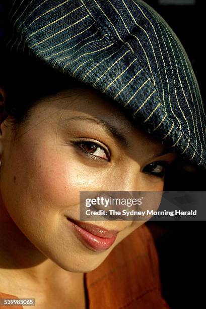 Performer Natalie Mendoza, 18 June 2003. SMH Picture by TAMARA DEAN