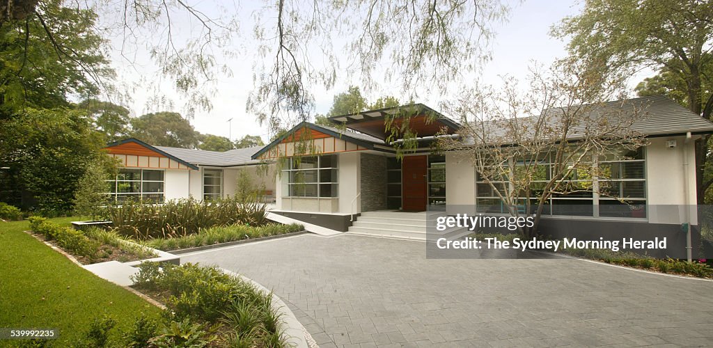 A house in Killara desiged by architect Yvonne Haber, 23 February 2006. SMH Pic
