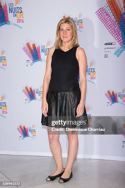 Hester Overmars Amanda Sthers attends the 'Les Nuits En Or 2016' at UNESCO on June 13, 2016 in Paris, France.