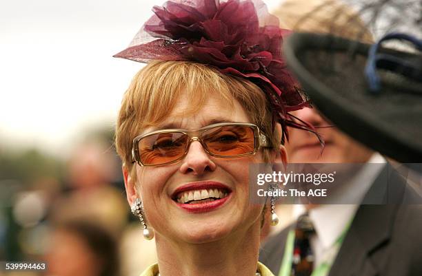 Derby Day at Flemington, Race 5, The Myer Classic won by Lotteria , trainer Gai Waterhouse. Saturday the 29th of October 2005. THE AGE SPORT Picture...